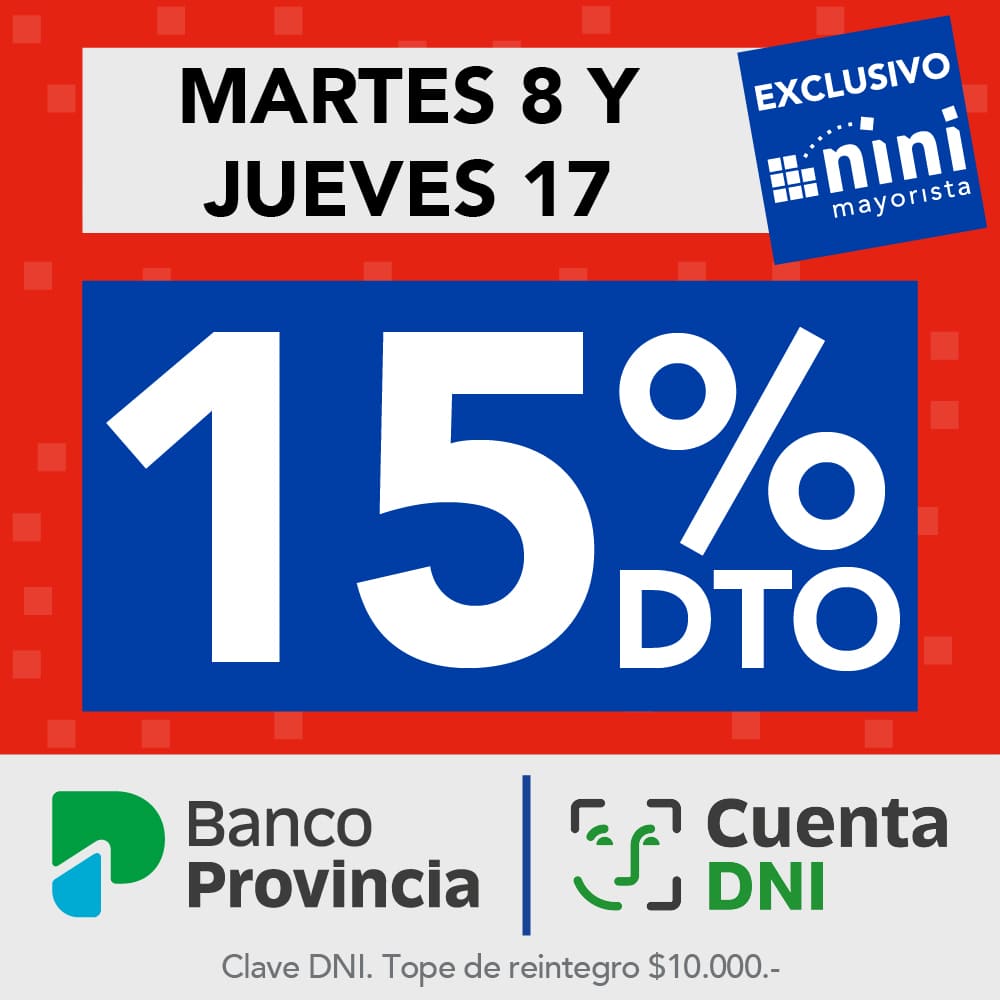 NINI Mayorista - Promociones Bancarias