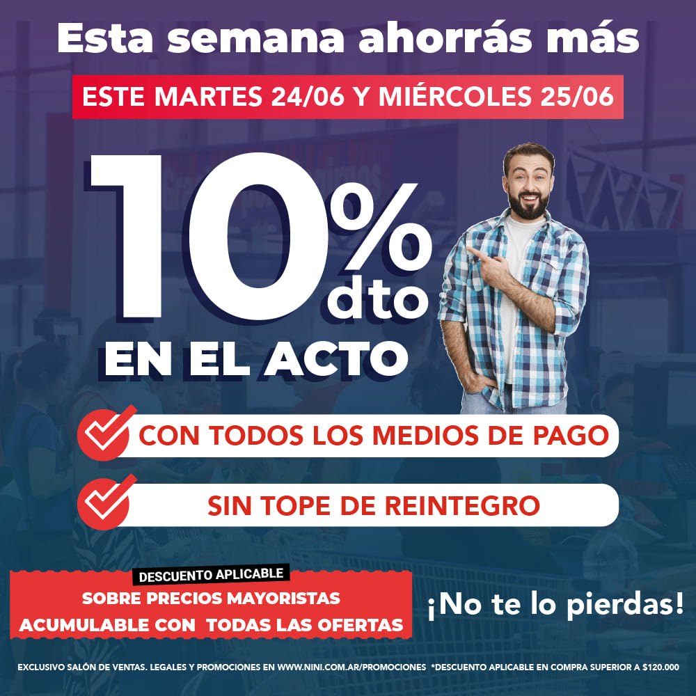NINI Mayorista - Promociones Bancarias