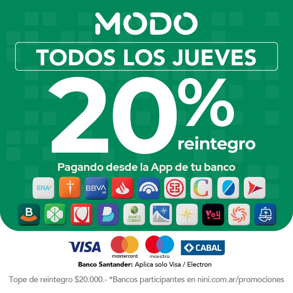 NINI Mayorista - Promociones Bancarias